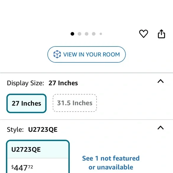 27 inch dell monitor